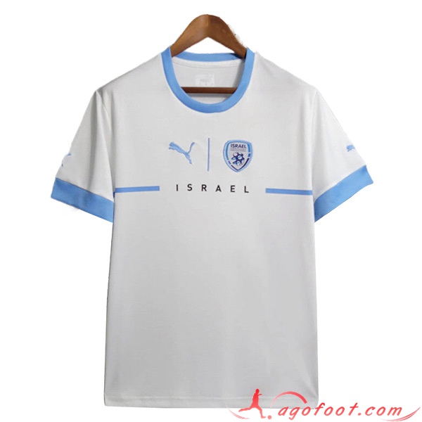Maillot Equipe Foot Israel Blanc 2023/2024