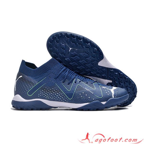 PUMA Chaussures de Foot Future X Powercat Tokyo Match TF Bleu