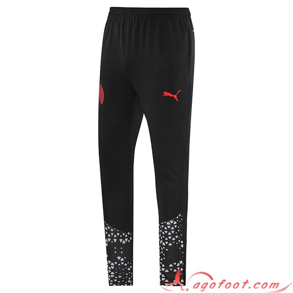 Pantalon Foot Milan AC Rouge/Noir 2023/2024