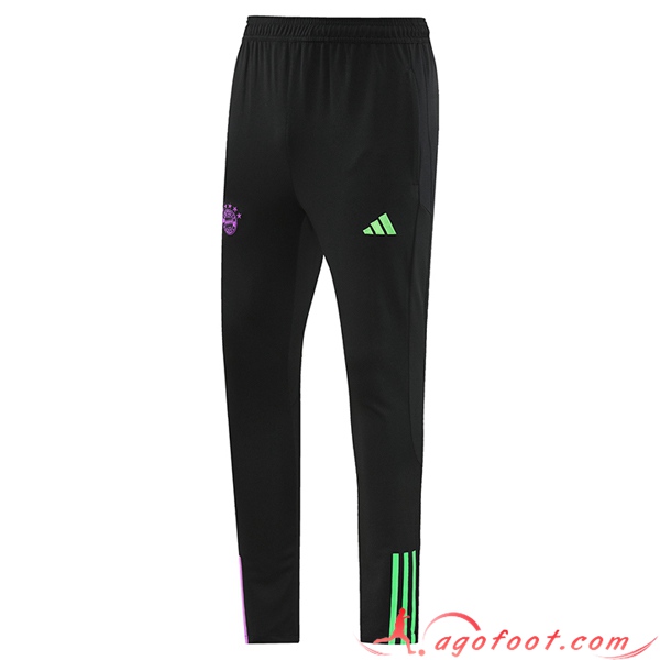 Pantalon Foot Bayern Munich Noir/Pourpre/Vert 2023/2024
