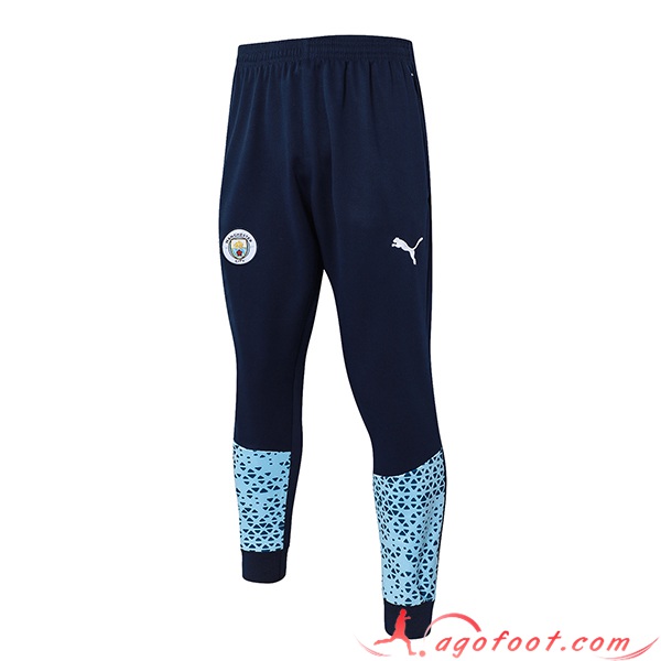 Pantalon Foot Manchester City Bleu/Noir 2023/2024