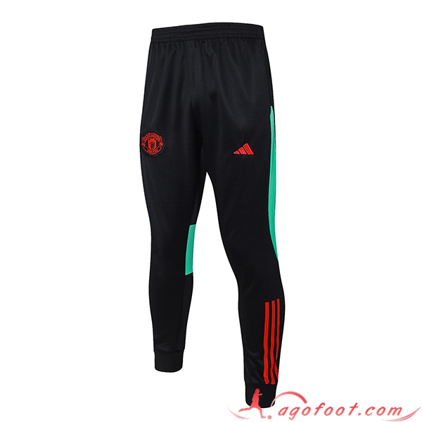 Pantalon Foot Manchester United Noir/Rouge/Vert 2023/2024