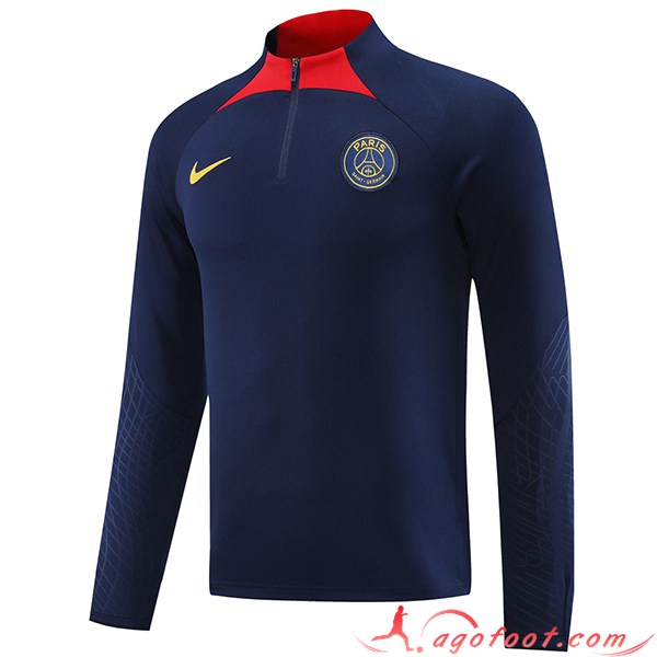 Sweatshirt Training PSG Bleu/Rouge 2023/2024