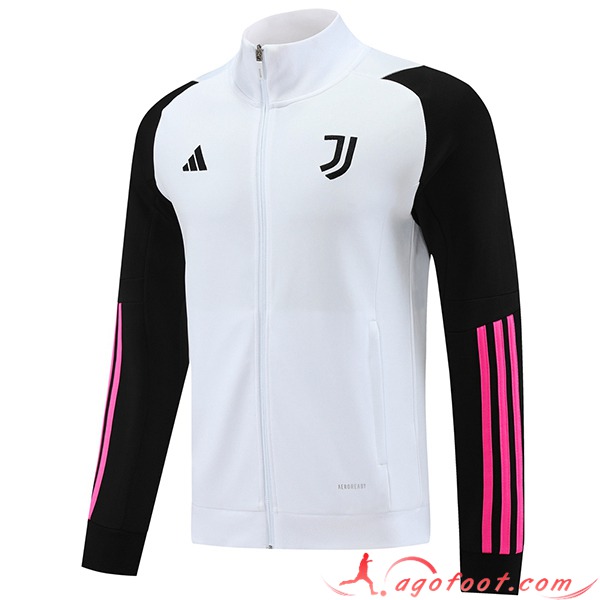 Veste Foot Juventus Blanc/Noir 2023/2024