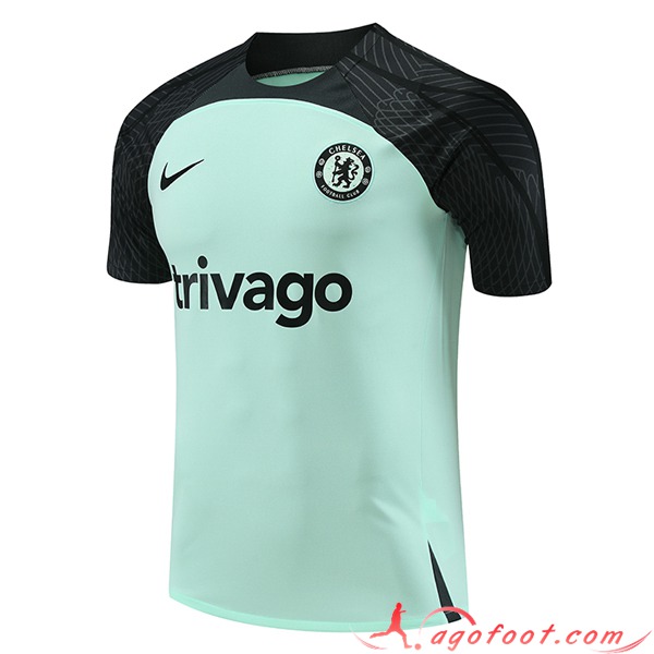Training T-Shirts FC Chelsea Vert/Noir 2023/2024