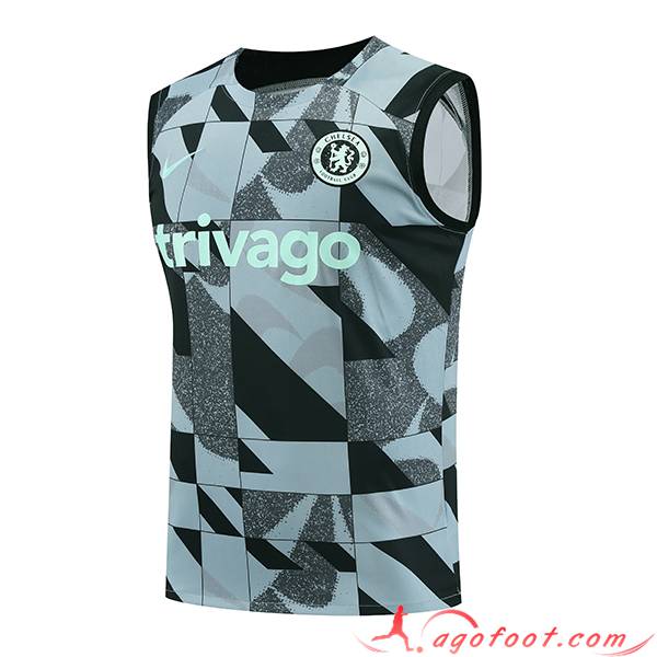 Training Debardeur FC Chelsea Vert/Noir/Gris 2023/2024