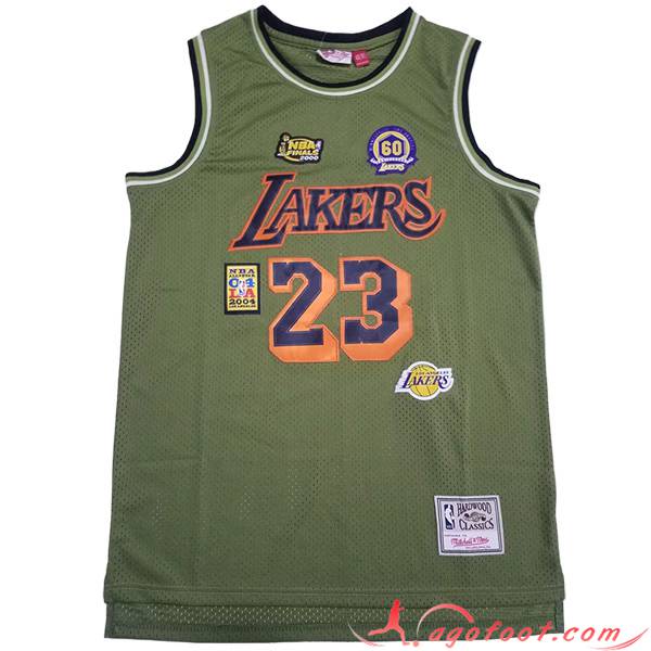 Maillot Los Angeles Lakers (JAMES #23) 2023/24 Vert