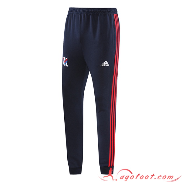 Pantalon Foot Lyon Rouge/Bleu 2023/2024