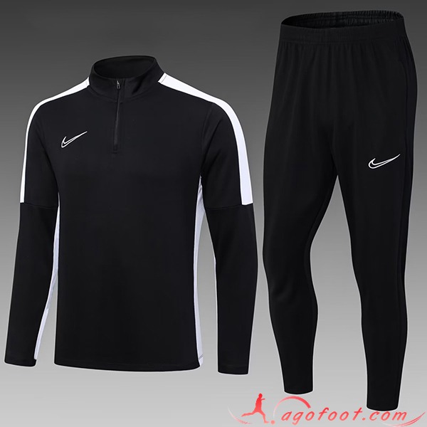 Ensemble Survetement de Foot Nike Enfant Blanc/Noir 2023/2024
