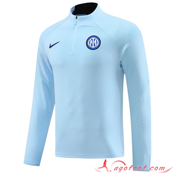 Sweatshirt Training Inter Milan Bleu/Noir 2023/2024