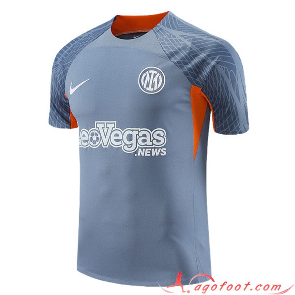 Training T-Shirts Inter Milan Gris/Orange 2023/2024