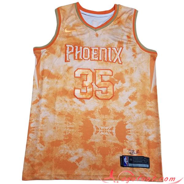 Maillot Phoenix Suns (DURANT #35) 2023/24 Orange -02