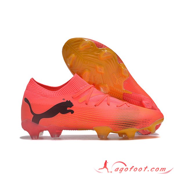 PUMA Chaussures de Foot Future Ultimate FG Orange/Noir