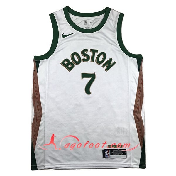 Maillot Boston Celtics (BROWN #7) 2023/24 Bleu/Vert/Brun