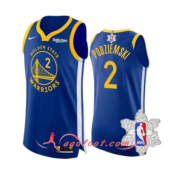 Maillot Golden State Warriors (PODZIEMSKI #2) 2023/24 Bleu/Jaune