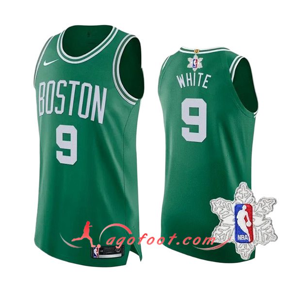 Maillot Boston Celtics (WHITE #9) 2023/24 Vert/Blanc