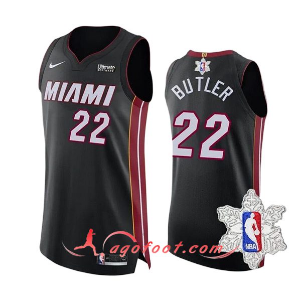 Maillot Miami Heat (BUTLER #22) 2023/24 Noir/Rouge/Blanc