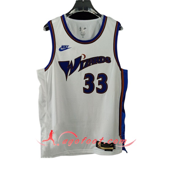 Maillot Washington Wizards (KUZMA #33) 2023/24 Blanc/Bleu