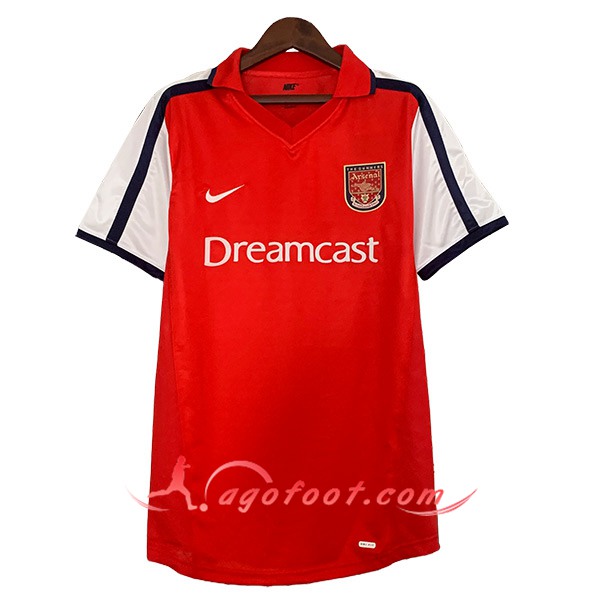 Maillot de Foot Arsenal Retro Domicile 2001/2002