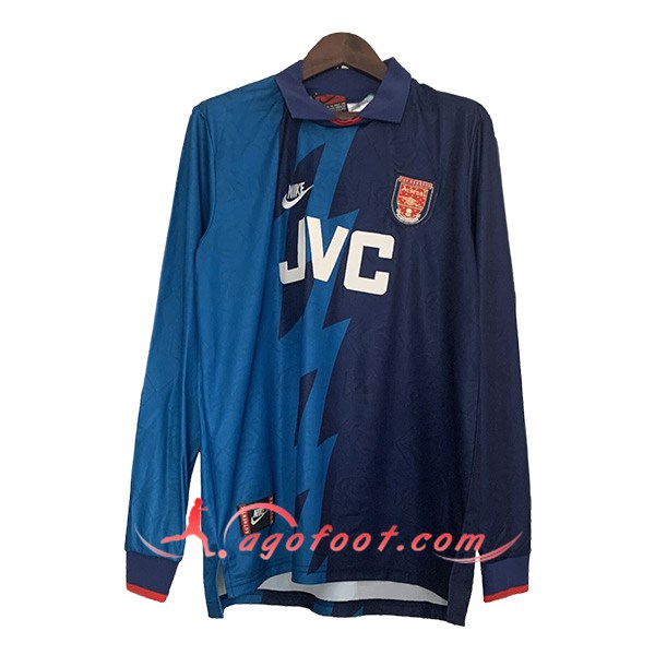 Maillot de Foot Arsenal Retro Exterieur Manches Longues 1995/1996