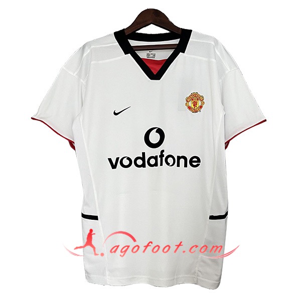 Maillot de Foot Manchester United Retro Exterieur 2002/2003