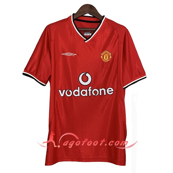 Maillot de Foot Manchester United Retro Domicile 2003/2004