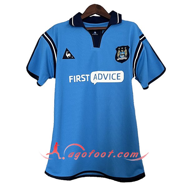 Maillot de Foot Manchester City Retro Domicile 2002/2003