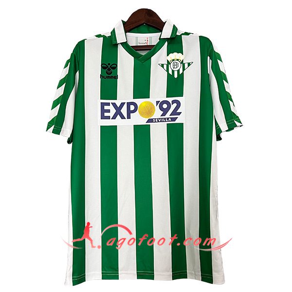 Maillot de Foot Real Betis Retro Domicile 1988/1989