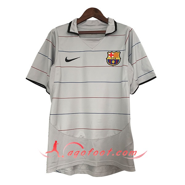 Maillot de Foot FC Barcelone Retro Exterieur 2003/2004