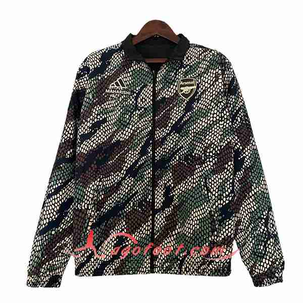 Coupe-Vent Arsenal Noir/Beige/Vert/Brun 2023/2024