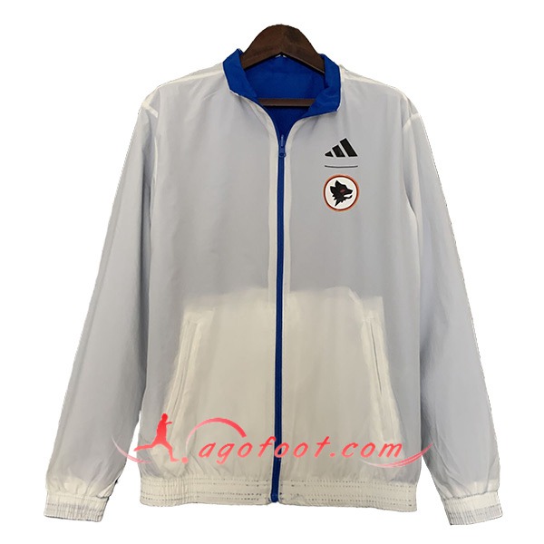 Coupe-Vent AS Roma Blanc 2023/2024