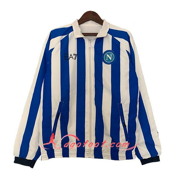 Coupe-Vent Naples Blanc/Bleu 2023/2024