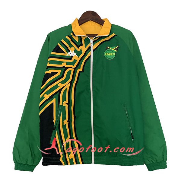 Coupe-Vent Jamaica Vert/Jaune/Noir 2023/2024