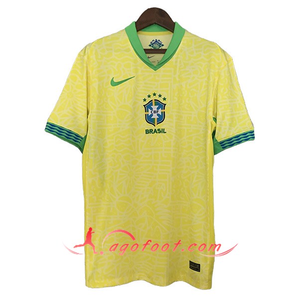 Maillot Equipe Foot Bresil Domicile Leaked Version 2024/2025