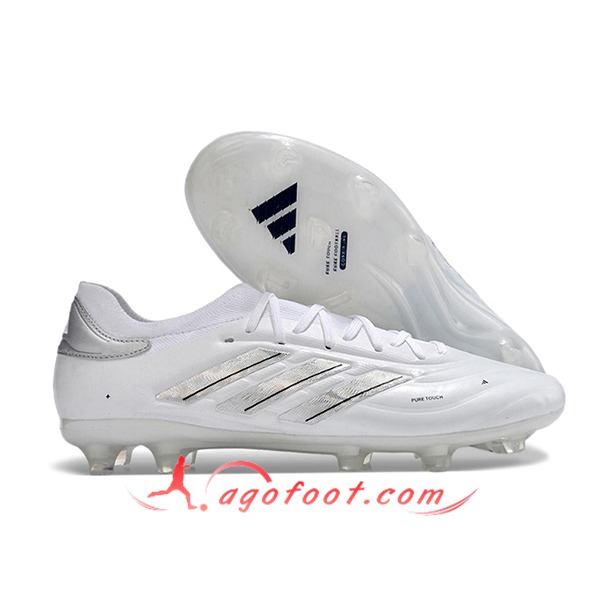 Copa Chaussures de Foot COPA PURE II+ FG BOOTS Blanc/Gris