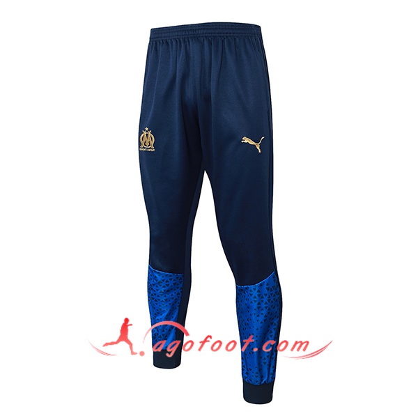 Pantalon Foot Marseille Bleu Marine 2023/2024 -03