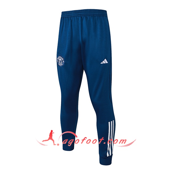 Pantalon Foot Manchester United Bleu 2023/2024