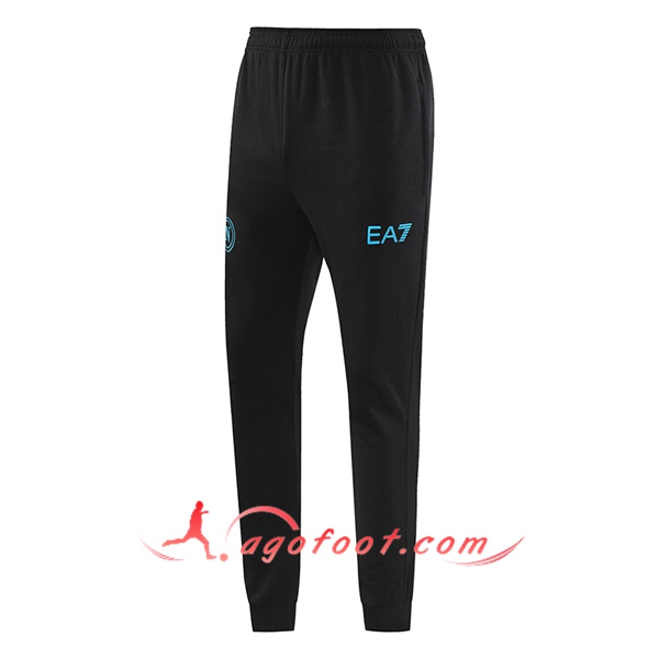 Pantalon Foot SSC Naples Noir/Bleu 2023/2024 2023/2024