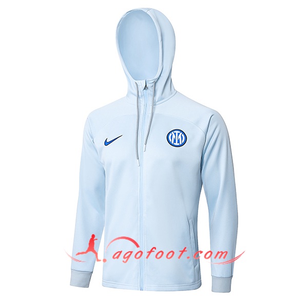 Veste A Capuche Inter Milan Gris 2023/2024