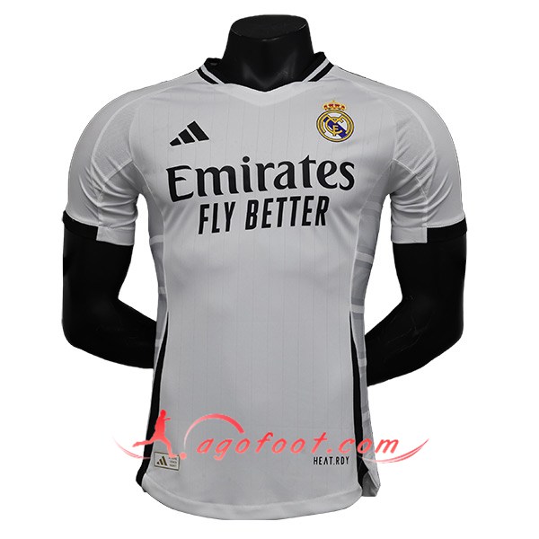maillot real floqué