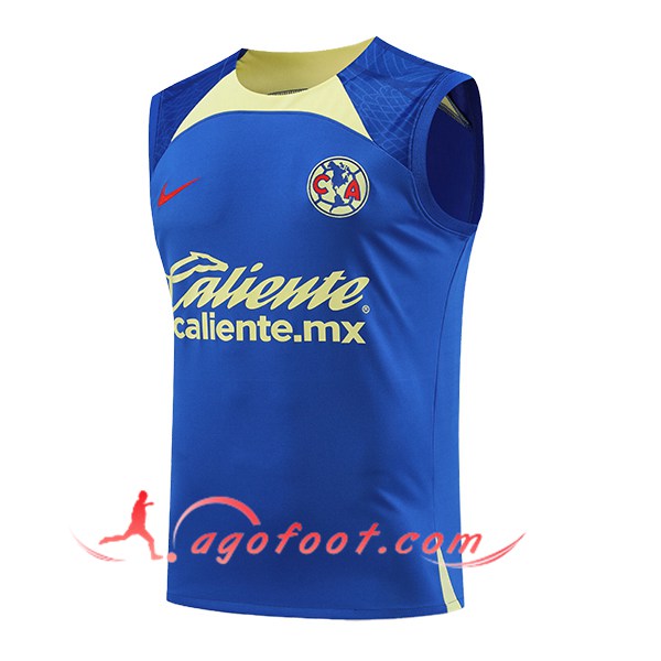 Training Debardeur Club America Bleu/Vert 2024/2025