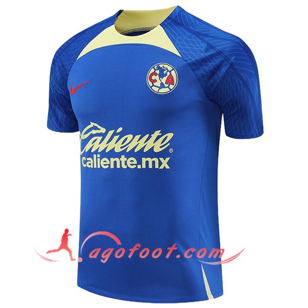 Training T-Shirts Club America Bleu/Vert 2024/2025