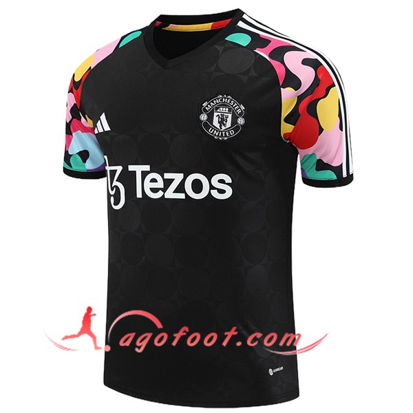 Training T-Shirts Manchester United Noir 2024/2025 -05