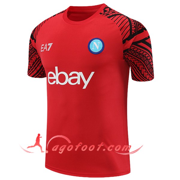Training T-Shirts SSC Naples Rouge 2024/2025