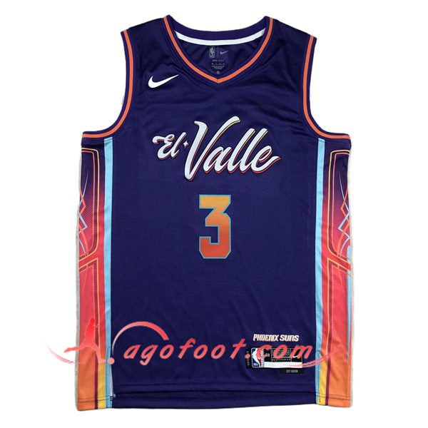 Maillot Phoenix Suns (BEAL #3) 2023/24 Pourpre/Orange