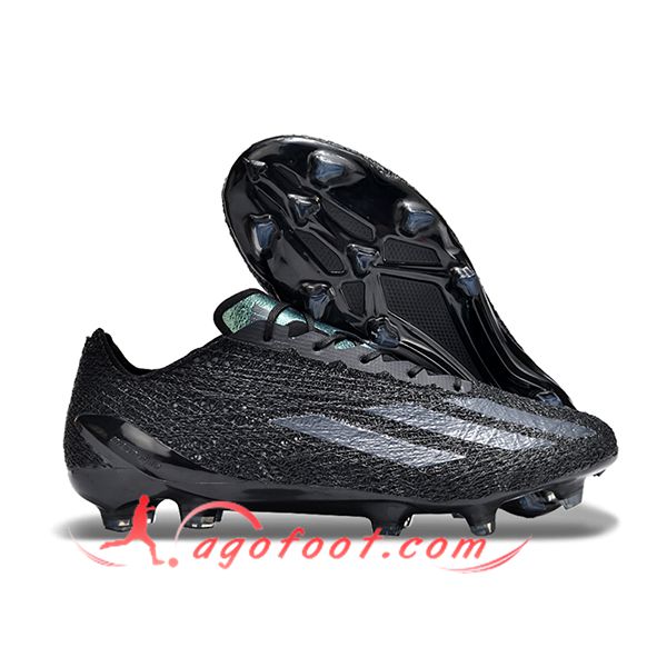 Adidas Chaussures de Foot CRAZYFAST STRUNG+ FG BOOTS Noir