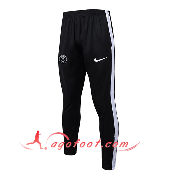 Pantalon Foot PSG Noir/Blanc 2023/2024