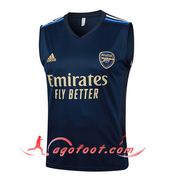 Training Debardeur Arsenal Bleu Foncé 2024/2025