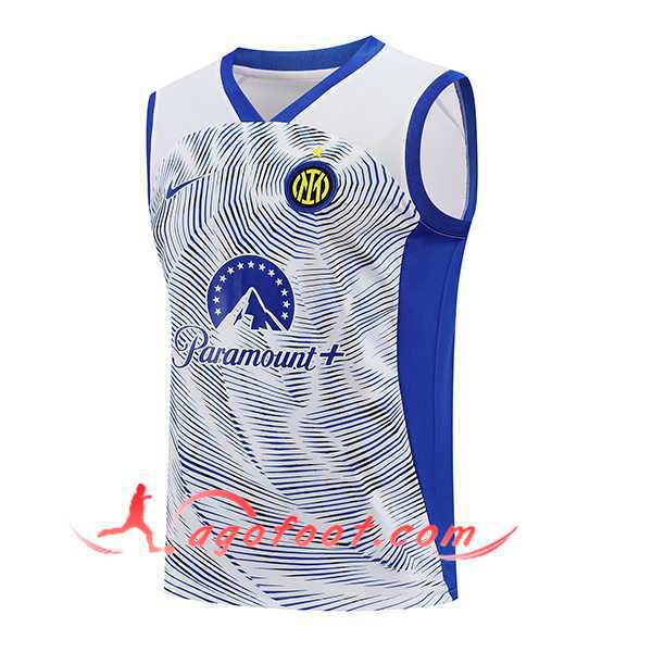 Training Debardeur Inter Milan Blanc/Bleu 2024/2025