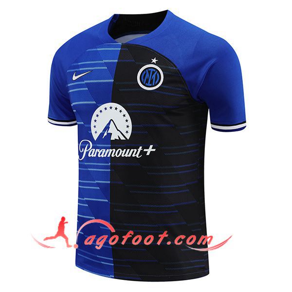 Training T-Shirts Inter Milan Bleu/Noir 2024/2025